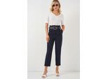 Enkelhoge Rechte Broek met Strik