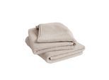 Duschtücher HERZBACH HOME "Spa", sandgrau, 2 Stk., Obermaterial: 100% Baumwolle CO., Handtücher, Duschtücher, 525g/m², Premium-Qualität, 100% Baumwolle, einfarbig