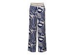 &Co Woman &co women broek nessy weave blue multi
