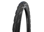 Fahrradreifen SCHWALBE "Marathon EfficiencyHS617", schwarz, reflex, Fahrradreifen, 28 x 1,57