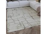 Wollteppich WECON HOME "Hamptons TWELVE", beige (creme weiß), B:40cm H:10mm L:60cm, Schurwolle, Teppiche, Läufer, Schurwolle, Kurzflor, Wohnzimmer, elegant, geometrisch