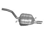 IMASAF Endschalldämpfer 717407 hinten für Audi VW
