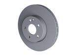 TOPRAN Bremsscheibe 401930 Vorderachse belüftet 300mm 28mm für SMART