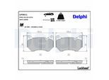 DELPHI Bremsbelagsatz, Scheibenbremse lp3511 für Audi (FAW)