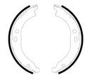 TEXTAR Bremsbackensatz, Feststellbremse 91066700 für Fiat Peugeot Citroën