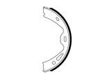 BOSCH Bremsbackensatz, Feststellbremse 0986487944 für Porsche
