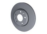 TOPRAN Bremsscheibe 701100 Vorderachse belüftet 280mm 24mm für DACIA