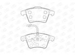 CHAMPION Bremsbelagsatz, Scheibenbremse 573159ch für VW