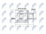 NTY Gelenksatz, Antriebswelle npwhd028 radseitig