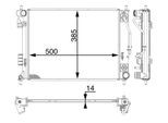 MAHLE Kühler, Motorkühlung BEHR HELLA SERVICE *** PREMIUM LINE cr1974000p für KIA