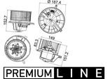 MAHLE Innenraumgebläse BEHR HELLA SERVICE *** PREMIUM LINE ab148000p für VW (SVW) CUPRA