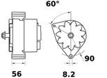 MAHLE mg384 für Iveco Ford Mercedes