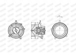 WALKER Innenraumgebläse wbl01426 für Mercedes DAIMLER