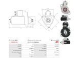 AS-PL Starter s0224 für VW