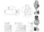AS-PL Starter s5366s für Chrysler MITSUBISHI
