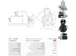 AS-PL Starter s0168pr für TOYOTA