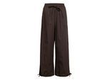 Stoffhose SAINT TROPEZ "Casual Hose SoamesSZ", Damen, Gr. XL, N-Gr, braun (chocolate braun), Obermaterial: 100% Baumwolle CO., Hosen Stoffhose