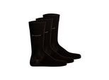 Kurzsocken GANT "Socken 3er Pack", Herren, Gr. 43-45, schwarz, Obermaterial: 73% Baumwolle CO. 24% Polyamid PA. 2% Elasthan EL. 1% Polyester PES., Socken