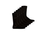 Kurzsocken GANT "Socken 6er Pack", Herren, Gr. 43-45, schwarz, Obermaterial: 73% Baumwolle CO. 24% Polyamid PA. 2% Elasthan EL. 1% Polyester PES., Socken