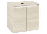 Villeroy & Boch Waschtischunterschrank Collaro 600x548x380mm m. Bel. 2trg. Waschtisch mittig White O C150B0AA
