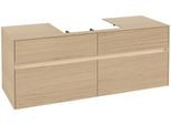 Villeroy & Boch Waschtischunterschrank Collaro C084B0 1400x548x500mm mit Beleuchtung C084B0VJ