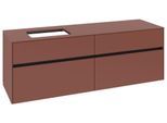Villeroy & Boch Waschtischunterschrank Collaro C121B0 1600x548x500mm m. Bel. 4 Ausz. Waschtisch li W C121B0AH