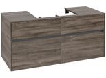 Villeroy & Boch Waschtischunterschrank Collaro C08100 1200x548x500mm C08100RK