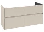 Villeroy & Boch Waschtischunterschrank Collaro 1261x610x480mm 4 Ausz. Waschbecken mittig Cashmere C14700VN