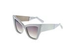 Gcds Cateye Zonnebril Wit