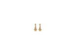 Medusa Charms Ohrringe in Goldtone