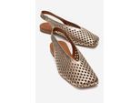 Delizia Leder-Slingback-Schuh