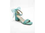 Rochelle Elfenbein Bridal Sandalen with Ribbon