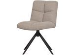 Stuhl Vinny Sandfarben B: 48 cm