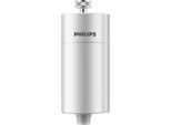 Wasserfilter PHILIPS "Inline-Duschfilterzylinder", weiß, B:6,8cm H:6,8cm T:17,5cm Ø:6,8cm, Kunststoff, Filterkartuschen, Wasserfilter, Filterkapazität: 50.000 l