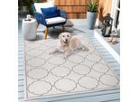 Teppich SANAT "Berlin", beige (creme), B:160cm H:6mm L:230cm, Kunstfaser, Teppiche, Teppich, In -und Outdoor geeignet, robust und pflegeleicht
