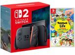NINTENDO SWITCH 2 Konsolen-Set "Switch 2 + Tomodachi Life: Wo Träume wahr werden", schwarz, B:27,2cm H:16,6cm T:1,39cm, Spielekonsolen, Topseller