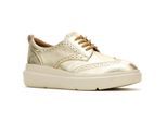 Hush Puppies Joy Leren Dames Champagne Brogues Schoenen