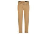 Stoffhose PIERRE CARDIN "Lyon", Herren, Gr. 38-32, Länge 32, otter, Obermaterial: 97% Baumwolle CO. 3% Elasthan EL., Hosen Stoffhose, im Tapered Fit