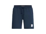 Sweatshorts BLEND "Sweatshorts BHHarden", Herren, Gr. XXL, N-Gr, blau (marineblaus), Obermaterial: 60% Baumwolle CO. 40% Polyester PES., Hosen Sweatshorts
