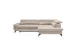 Wohnlandschaft Alberto Beige Chenille Beige