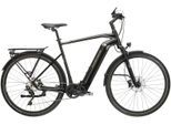 E-Bike KROSS "E-Trekkingrad Trans Hybrid 6.0 28 Zoll schwarz - Shimano Mittelmotor" Gr. 58, schwarz (schwarz, schwarz), Elektrofahrräder, Herren, 58cm, 28 Zoll (71,12cm), E-Bike, SHIMANO 36 V/250 W DU-E6110, Mittelmotor