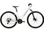 Crossrad KROSS "Evado 4.0" Gr. 48, grau (grau, schwarz), Fahrräder, Damen, 48cm, 28 Zoll (71,12cm) hinten: 28 Zoll (71,12cm), Crossrad