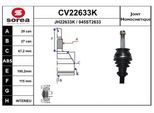EAI Gelenksatz, Antriebswelle cv22633k