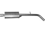 POLMO Mittelschalldämpfer 07200 mitte für Fiat