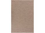 Teppich "Everest 260", grau, creme, B:70cm H:0,75mm L:140cm, Polypropylen, SCHÖNER WOHNEN-KOLLEKTION, Teppiche, Teppich, Indoor/ outdoor, Oeko-Tex, Pflegeleicht