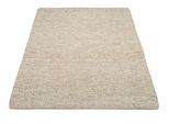 Teppich OCI DIE TEPPICHMARKE "FAVORIT", beige (natur), B:90cm H:12mm L:160cm, Wolle, Teppiche, Teppich, Handweb-Teppich aus Indien, handgewebt, hochwertig verarbeitet