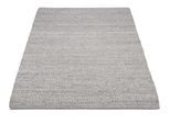 Teppich OCI DIE TEPPICHMARKE "FAVORIT", grau, B:200cm H:12mm L:300cm, Wolle, Teppiche, Teppich, Handweb-Teppich aus Indien, handgewebt, hochwertig verarbeitet