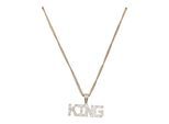Edelstahlkette URBAN CLASSICS "Urban Classics Unisex King Necklace", gold, Halsketten, Damen, onesize, Zink, Edelstahlkette