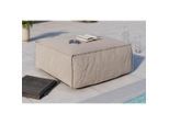 Ambia Garden Loungesofa, Beige, Textil, 1-Sitzer, 95x35x95 cm, wetterbeständig, regenabweisend, lichtecht, Loungemöbel, Outdoorsofas