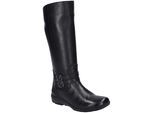 Stiefel JOSEF SEIBEL "Charlotte 10, schwarz", Damen, Gr. 37, schwarz, Obermaterial: 100% Rindsleder Leather cow., Schuhe Stiefel